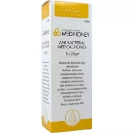 MEDIHONEY Antibacterial Medicinal Honey, 5X20 g
