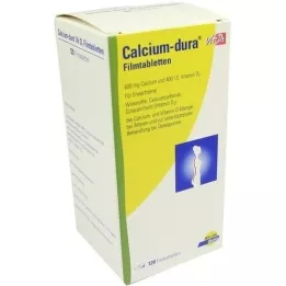 CALCIUM DURA Vit D3 film-coated tablets, 120 pcs