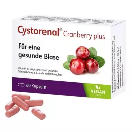 CYSTORENAL Cranberry plus capsules, 60 pcs