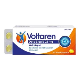 VOLTAREN Dolo Liquid 25 mg soft capsules, 10 pcs