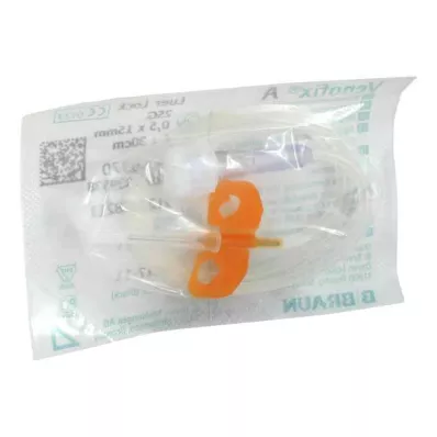 VENOFIX A Venipuncture stick 25 G 0.5 mm orange, 1 pc