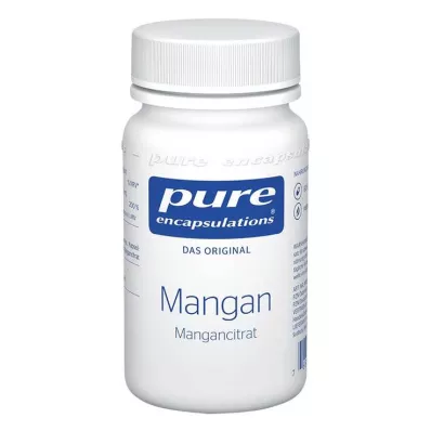 PURE ENCAPSULATIONS Manganese Manganese Citrate Capsules, 60 Capsules