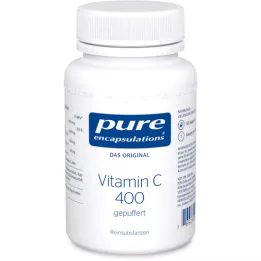 PURE ENCAPSULATIONS Vitamin C 400 buffered capsules, 90 pcs