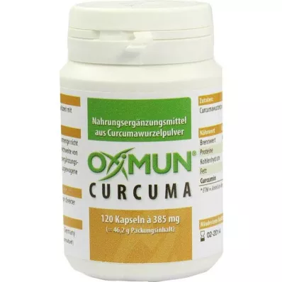 OXIMUN Curcuma Capsules, 120 Capsules