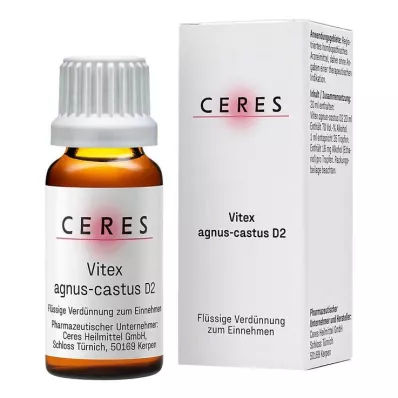 CERES Vitex Agnus castus D 2 Dilution, 20 ml CERES Vitex Agnus castus D 2 Dilution, 20 ml