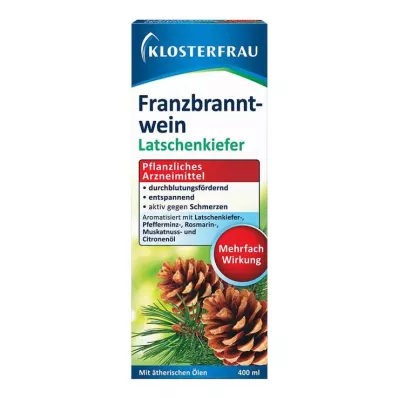 KLOSTERFRAU Franzbranntwein Latschenk.Dosierfl., 400 ml KLOSTERFRAU Franzbranntwein Latschenk.Dosierfl., 400 ml
