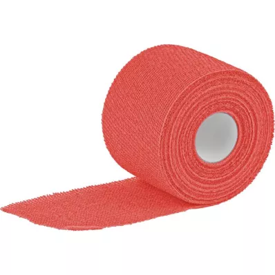 PEHA-HAFT Color Fixation Bandage 6 cmx20 m red, 1 pc