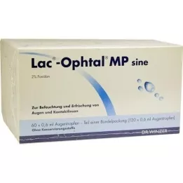 LAC OPHTAL MP sine eye drops, 120X0.6 ml