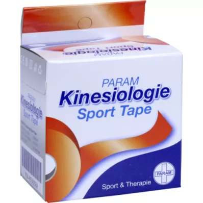 KINESIOLOGIE Sport Tape 5 cmx5 m red, 1 pc