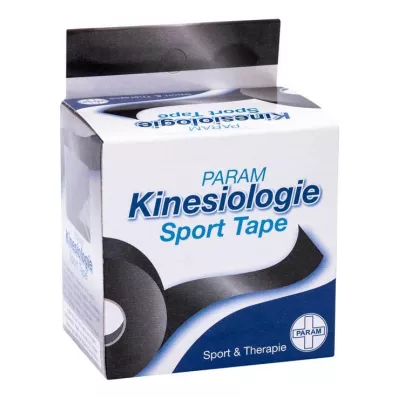 KINESIOLOGIE Sport Tape 5 cmx5 m black, 1 pc KINESIOLOGIE Sport Tape 5 cmx5 m black, 1 pc