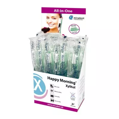 MIRADENT Disposable toothbrush Happy Morning Xylitol, 50 pcs MIRADENT Disposable toothbrush Happy Morning Xylitol, 50 pcs