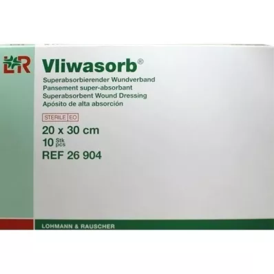 VLIWASORB superabsorb.absorb.comp.sterile 20x30 cm, 10 pcs