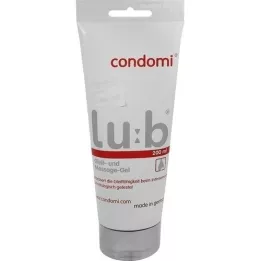 CONDOMI Lub lubricant and massage gel, 200 ml