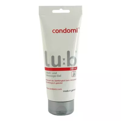 CONDOMI Lub lubricant and massage gel, 200 ml CONDOMI Lub lubricant and massage gel, 200 ml