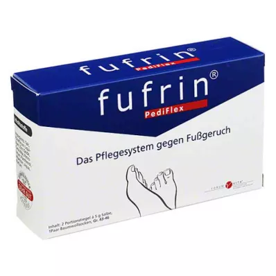 FUFRIN PediFlex care sock + ointment size 43-46, 2X5 g