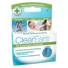 CLEAREARS Earplugs for water removal, 10 pcs