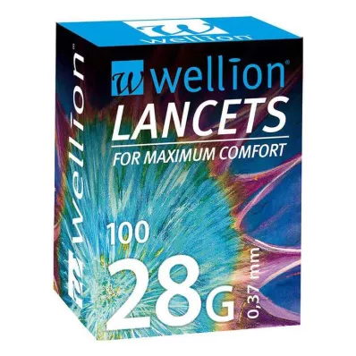 WELLION Lancets 28 G, 100 pcs
