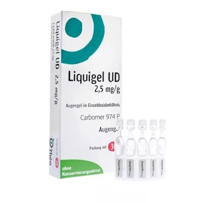 LIQUIGEL UD 2.5mg/g ophthalmic gel in single-dose container, 30X0.5 g LIQUIGEL UD 2.5mg/g ophthalmic gel in single-dose container, 30X0.5 g