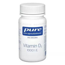 PURE ENCAPSULATIONS Vitamin D3 1000 I.U. Capsules, 60 Capsules