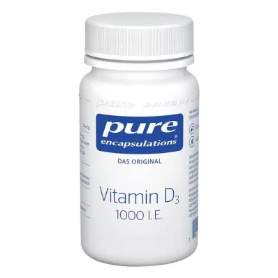 PURE ENCAPSULATIONS Vitamin D3 1000 I.U. Capsules, 60 Capsules