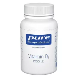 PURE ENCAPSULATIONS Vitamin D3 1000 I.U. Capsules, 120 Capsules