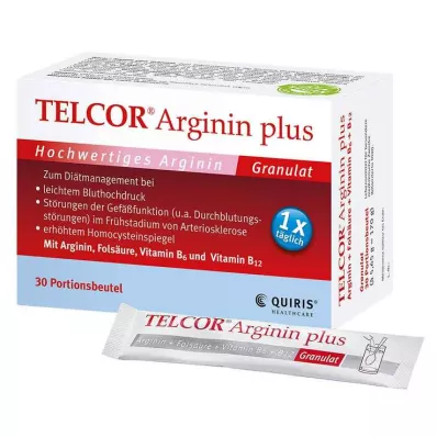 TELCOR Arginine plus Btl. granules, 30 pcs TELCOR Arginine plus Btl. granules, 30 pcs