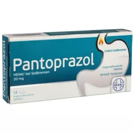 PANTOPRAZOL HEXAL b.Heartburn enteric-coated tablets, 14 pcs