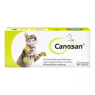 CANOSAN Chewable tablets for cats, 30 pcs