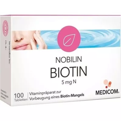 NOBILIN Biotin 5 mg N tablets, 100 pcs