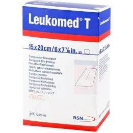 LEUKOMED transp.sterile plasters 15x20 cm, 50 pcs