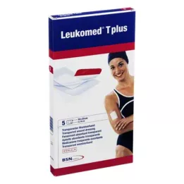 LEUKOMED transp.plus sterile plasters 10x20 cm, 5 pcs