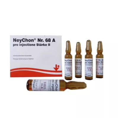NEYCHON No.68 A pro injectione Strength 2 Ampoules, 5X2 ml NEYCHON No.68 A pro injectione Strength 2 Ampoules, 5X2 ml