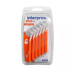 INTERPROX plus super micro orange interdental pads, 6 pcs