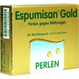 ESPUMISAN Gold pearls against flatulence, 20 pcs