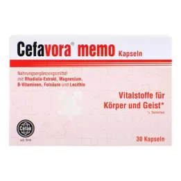 CEFAVORA memo soft gelatine capsules, 30 pcs