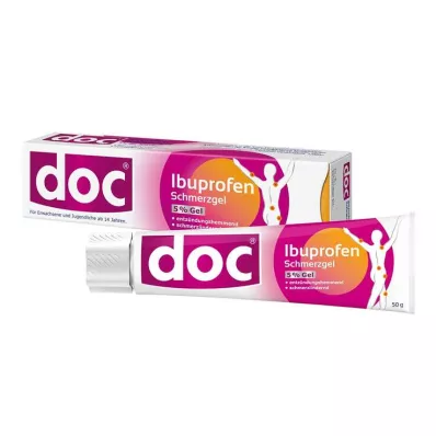 DOC IBUPROFEN Pain gel 5%, 50 g