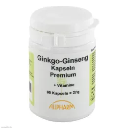 GINKGO+GINSENG Premium capsules, 60 pcs