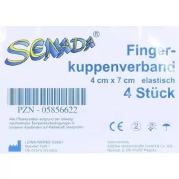 SENADA Fingertip bandage 4x7 cm, 4 pcs