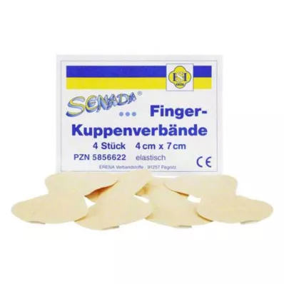 SENADA Fingertip bandage 4x7 cm, 4 pcs SENADA Fingertip bandage 4x7 cm, 4 pcs