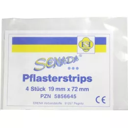 SENADA Plaster strips 19x72 mm, 4 pcs