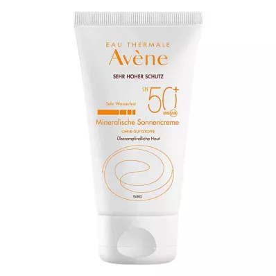 AVENE Sun cream SPF 50+ mineral, 50 ml