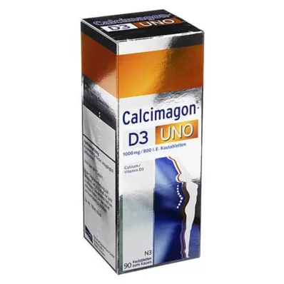 CALCIMAGON D3 Uno chewable tablets, 90 pcs CALCIMAGON D3 Uno chewable tablets, 90 pcs