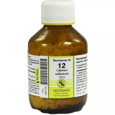 BIOCHEMIE Calcium sulphuricum D 12 tablets, 400 pc