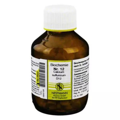 BIOCHEMIE Calcium sulphuricum D 12 tablets, 400 pc