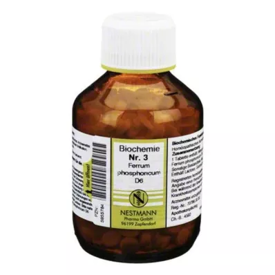 BIOCHEMIE 3 Ferrum phosphoricum D 6 tablets, 400 pc