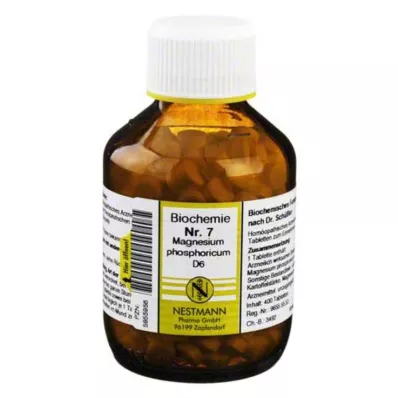 BIOCHEMIE 7 Magnesium phosphoricum D 6 tablets, 400 pcs BIOCHEMIE 7 Magnesium phosphoricum D 6 tablets, 400 pcs