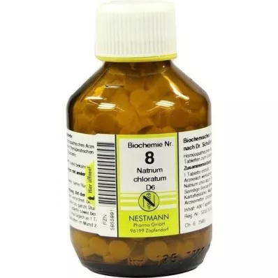 BIOCHEMIE 8 Natrium chloratum D 6 tablets, 400 pcs