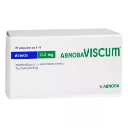 ABNOBAVISCUM Abietis 0.2 mg ampoules, 21 pcs