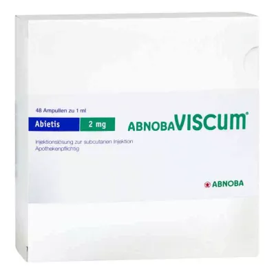 ABNOBAVISCUM Abietis 2 mg ampoules, 48 pcs ABNOBAVISCUM Abietis 2 mg ampoules, 48 pcs
