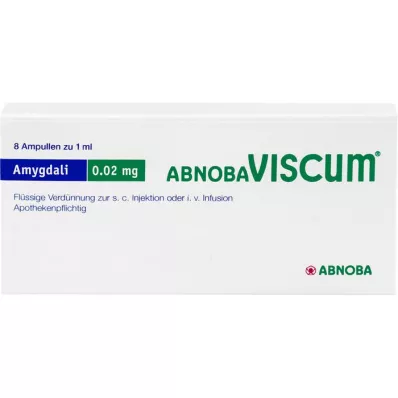 ABNOBAVISCUM Amygdali 0.02 mg ampoules, 8 pcs